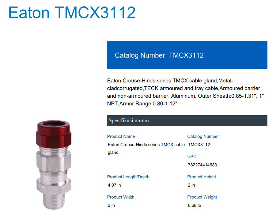 TMCX3112 | TMCX 3112