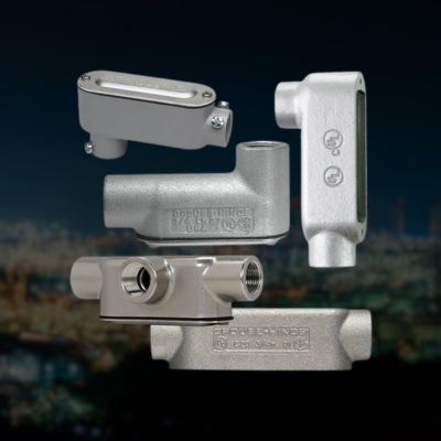 Ensure you upload an image of a conduit body and tag it with "Crouse-Hinds Condulet LB fitting."